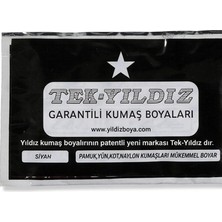 Tek Yıldız 30 - Kumaş Boyası Siyah 11 Gr