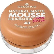 Belirtilmemiş Essence Cosmetics Natural Matte Mousse Fondöten 43