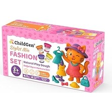 Belirtilmemiş Childgen Doğal Oyun Hamuru Sevimli Patiler - Fashion Set