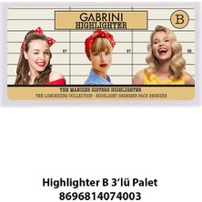 Gabrini Hıghlıghter 3'lü Set - B