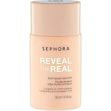 Belirtilmemiş Sephora Reveal The Real - Etkili Nemlendirici Pürüzsüzleştirici Aydınlık-Işıltılı Bitişli Fondöten