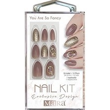 Belirtilmemiş Mara Kozmetik Nail Kit You Are So Fancy Takma Tırnak 1 Paket (1 x 250 G)