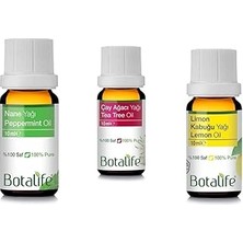 Belirtilmemiş Botalife 10ML Nane Çay Ağacı ve Limon Kabuğu Yağı SETI,CPXZ4589