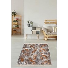 Belirtilmemiş Pelangi Batik Desenli Renk Geçişli Dijital Baskı Yıkanabilir Kaymaz Taban Salon Halısı ve Yolluk, K