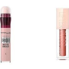 Belirtilmemiş Maybelline New York Instant Anti Age Eraser Kapatıcı- 05 Brighten & Maybelline New York Lifter Glos