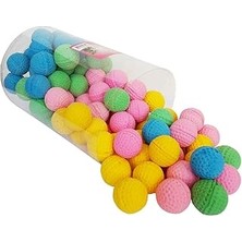 Belirtilmemiş Beeztees Eastland 555615 Sünger Top Evcil Hayvan Oyuncağı, 100'LÜ, 4 cm