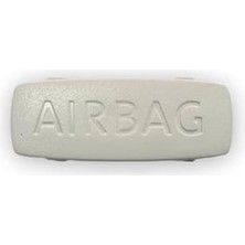 Belirtilmemiş Yan Airbag Yazı Kapağı Gri 1Z0853437 Skoda Octavia 2 A6 ile Uyumlu 2009-2012