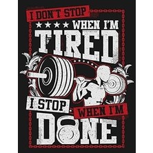 Belirtilmemiş Gym Log Book: Fitness Journal & Workout Planner