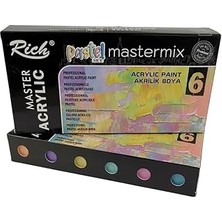Belirtilmemiş Rich Gold Master Mix Pastel Set 6 Lı