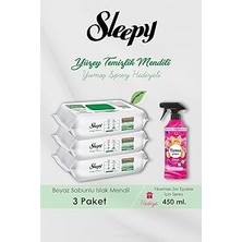 Belirtilmemiş Sleepy 300 Adet Easy Clean Havlu, Orkide Oda Kokusu Hediyeli