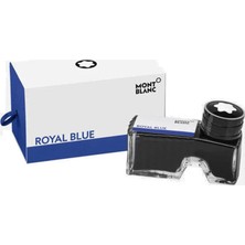 Montblanc 128185 Royal Blue Mürekkep Şişesi 60 ml Mavi Renkli Kaliteli Yazı Malzemesi