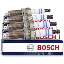Belirtilmemiş Ford B-Max ile Uyumlu 1.4 Benzinli Buji Seti 2012-2016 Bosch
