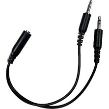 Belirtilmemiş Gamepower 3.5mm Çift Jack Converter Ses Mikrofon Ayırıcı Kablo