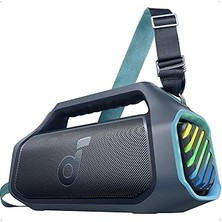 Belirtilmemiş Soundcore Boom 2 Plus Taşınabilir Bluetooth Hoparlör, 140W, 20 Saat Çalma Süresi, Hızlı Şarj, Ipx7