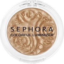 Belirtilmemiş Sephora Colorful Luminizer - Uzun Süre Kalıcı Aydınlatıcı Pudra, 01 Glitzy Gold