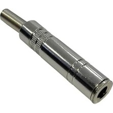 Belirtilmemiş Hepa-Merz Hepa Merz SFC-FD63 Metal 6.35MM Dişi Jack (6.35MM Dişi Uzatma Jak)