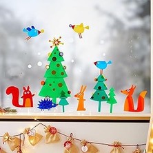 Belirtilmemiş Bastelset - Fensterbild Weihnachten