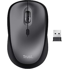 Belirtilmemiş Trust 24549 Yvi+ Sessiz Kablosuz Mouse - Siyah