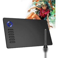 Belirtilmemiş Veikk A15 Pro 10X6" 8192 Level 5080 Lpi Grafik Tablet + Kalem