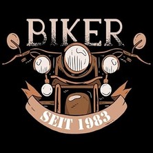 Belirtilmemiş Independently Published Biker Seit 1983: Cooles Geschenk Zum 40. Geburtstag Geburtstagsparty Gästeb