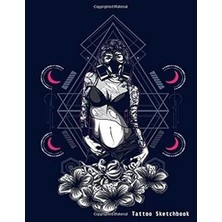 Belirtilmemiş Tattoo Sketchbook: Tattoo Idea Planner | Logbook | Designs New Art In Tattooing | Japanese And Trad