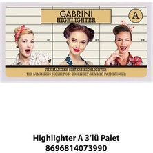 Gabrini Hıghlıghter 3'lü Set - A