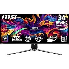Belirtilmemiş Msi 34 Mpg 341CQPX Qd-Oled 3440X1440 (Uwqhd) 21:9 Curve 1800R Qd-Oled 240Hz 0.03MS Adaptive-Sync Ga