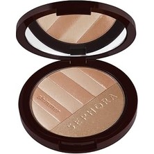 Belirtilmemiş Sephora Bronzer Shımmer - Yanardöner Bronzlaştırıcı Pudra, 01 Amber Glow