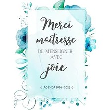 Belirtilmemiş Independently Published Merci Maîtresse: Cadeau Maitresse D’ecole. Agenda Avec Planificateur Semain