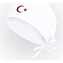 Belirtilmemiş Tasarım Trend Ayyıldız Temalı Özel Tasarım Cerrahi Bone Beyaz