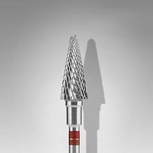 Belirtilmemiş Staleks Sol El Için Çelik Freze Ucu Konik Kırmızı FT73R060/14