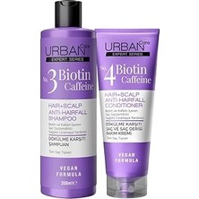 Belirtilmemiş Urban Care Expert Biotin ve Kafein Dökülme Karşıtı Saç Bakım Seti Şampuan Krem-Hızlı Uzamaya Yardım