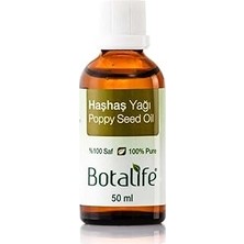 Belirtilmemiş Botalife Haşhaş YAĞI%100 Saf 50ML,EA5605