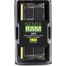 NEMIXRAM 16GB DDR4 2666MHZ ECC NOTEBOOK RAM VALUE