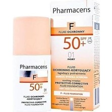 Belirtilmemiş Pharmaceris Spf 50+ Ivory Protective Corrective Foundation Kapatıcı Fondöten Fluide Kapatıcı Fondot