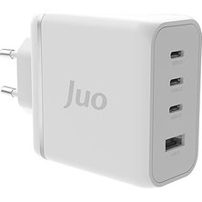 Belirtilmemiş Juo 100W 4 Portlu Usb-C + Usb-A Gan Şarj Aleti Iphone& Macbook & Notebook Uyumlu Pd Type-C Hızlı Şa