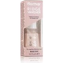 Belirtilmemiş Flormar Ridge Vanisher Nemlendirici & Pürüzsüzleştirici Oje Bazı 12 ml Tırnak Bakımı İçin Özel Formül