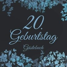 Belirtilmemiş 20. Geburtstag Gästebuch: 20 Jahre Geschenkidee - Vintage Album Buch - Zum Eintragen Und Ausfüllen