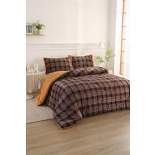 Mata Çeyiz Osotto Çift Kişilik Desenli Comforter Yorgan Seti 220X240 cm – Şık Tasarım ve Üstün Uyku Konforu
