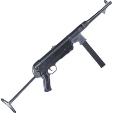 Agm MP007 MP40 Sıyah Wwıı Klasik Full Metal Smg Aeg Airsoft Tüfek