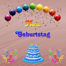 Belirtilmemiş Mein Geburtstag Fotoalbum & Gästebuch Kindergeburtstag Geburtstagsfotoalbum Notizbuch Happy Birthda