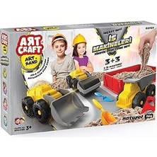 Belirtilmemiş Art Craft 03727 Iş Makineleri Kum Seti 750 gr Çok Renkli