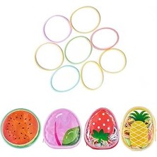 Belirtilmemiş Miniso Meyve Resimli Çantalı Saç Lastiği (200 Adet)