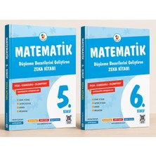 Altın Nokta Yayınevi Altın Nokta Yayınları 5. ve 6. Sınıf Altın Beyin Matematik Düşünme Becerilerini Geliştirme Zeka Kitabı Seti (2 Kitap)