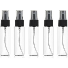 Belirtilmemiş Uooom 5 Adet 30ML Güzellik Şeffaf Plastik Atomizer Boş Sprey Şişesi Ince Mist Şişe Seti