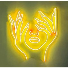 Belirtilmemiş Sanec Tırnaklar Güzellik Salonu Manikür Pedikür Kuaför Neon LED Tabela