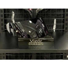 Vizör Dükkanı Agv K1-K1S Uyumlu Siyah Vizör