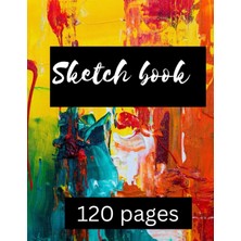 Belirtilmemiş Independently Published Sketch Book: Drawing Blank Paper For Kids Drawing,writing,painting Or Doodl