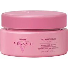 Belirtilmemiş Hush Veganic Ultimate Repair Yıpranmış Saçlar Için Onarıcı Maske 200 ml