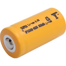 Supex SP16340-800S 3.7V 800MAH Li-Ion Başlı Pil